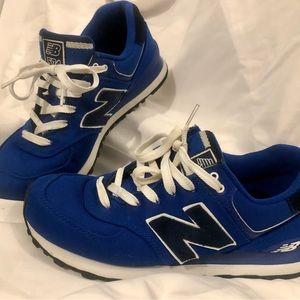 Royal blue new balance 574 size 9
